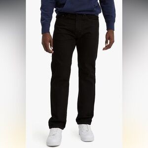 Levi’s 505 Regular Stretch Black Jeans 36 X 32​